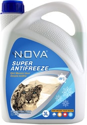 Nova Ultra -25 Derece 3 lt 2 Adet Yeşil Antifriz