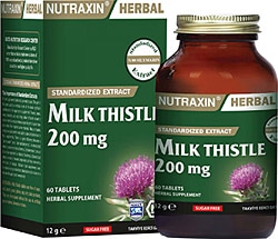 Nutraxin Milk Thistle 200 mg 60 Tablet