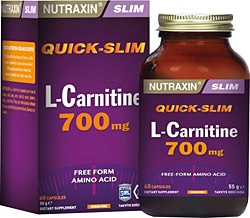 Nutraxin Ouick-Slim L-Carnitine 60 Kapsül