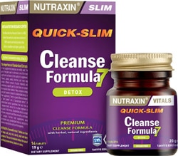 Nutraxin Quick-Slim Cleanse Formula 7 14 Tablet