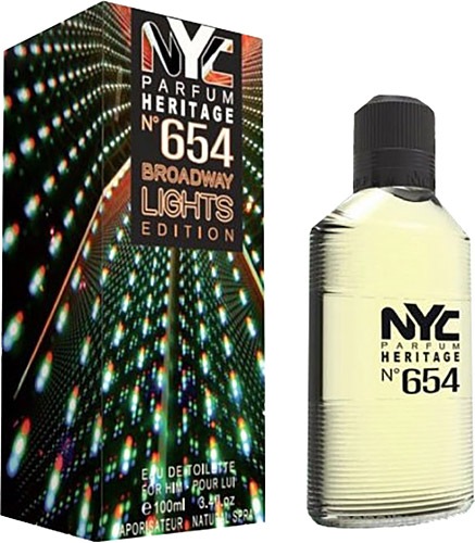 NYC Heritage No:654 Broadway Lights Edtition EDT 100 ml Erkek