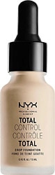 NYX Professional Makeup Total Control Drop Mat Classic Tan 13 ml Likit Fondöten