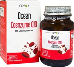 Ocean Koenzim Q10 100 mg 30 Kapsül