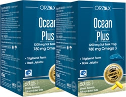 Ocean Plus Balık Yağı 1200 mg 50 Kapsül 2 Adet
