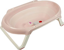Okbaby Onda Slim Katlanır Pembe Bebek Küveti