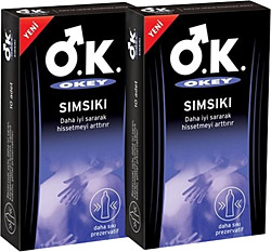 Okey Sımsıkı 10'lu 2 Adet Prezervatif