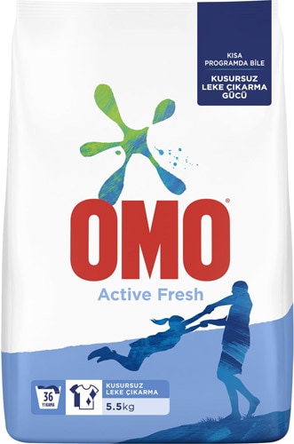 Omo Active Fresh 5.5 kg 36 Yıkama Toz Deterjan