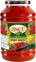 Öncü Tatlı Biber Salçası 3.2 kg