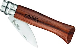 Opinel Inox Bubinga Saplı 9 No Midye Çakısı