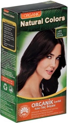 Organic Natural Colors 4N Orta Kahve Saç Boyası