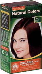 Organic Natural Colors -5RF Şarap Kızılı Saç Boyası