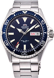 Orient Kamasu RA-AA0002L19B 41.8 mm Çelik Kordon Mavi Erkek Kol Saati
