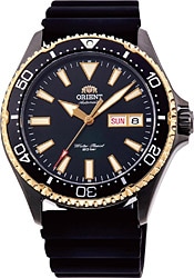 Orient Kamasu RA-AA0005B19B 41.8 mm Silikon Kordon Siyah Erkek Kol Saati