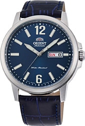 Orient Contemporary RA-AA0C05L19B Deri Kordon Mavi Erkek Kol Saati