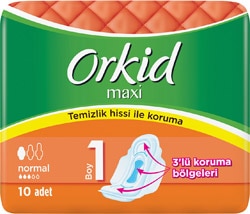 Orkid Maxi Normal Boy 1 Hijyenik Ped 10'lu