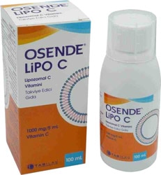 Osende Lipo Lipozomal C Vitamini 100 ml Şurup
