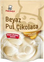 Pakmaya 100 gr Beyaz Pul Çikolata