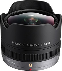 Panasonic Lumix G Fisheye 8mm f/3.5 Lens