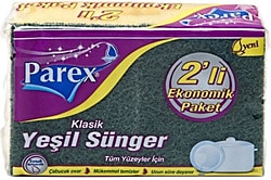 Parex 2'li Klasik Oluklu Bulaşık Süngeri
