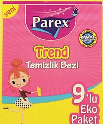 Parex Trend 9'lu Temizlik Bezi