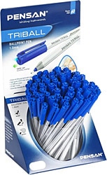 Pensan 1003 Triball 60'lı Stand Mavi Tükenmez Kalem