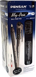 Pensan 2210 My-Pen 25'li Siyah Tükenmez Kalem