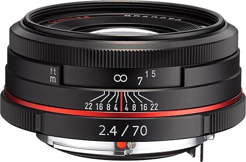 HD DA PENTAX ペンタックス 70mm F2.4 Limited Pentax HD DA 70mm f/2.4 Limited Lens Fiyatları, Özellikleri ve