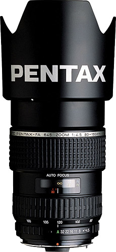 Pentax Smc FA 645 80-160 mm f/4.5 Objektif Fiyatları, Özellikleri