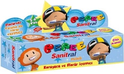 Pepee Sanitral 3-6 Yaş 35 ml Çocuk Diş Macunu