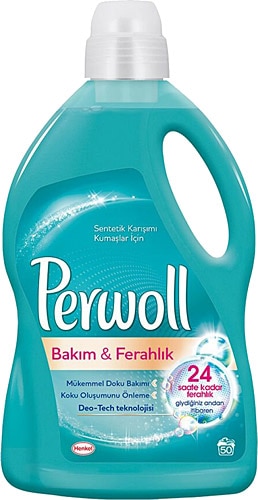 Perwoll Hassas Bakım & Ferahlık 3 lt 50 Yıkama Sıvı Deterjan