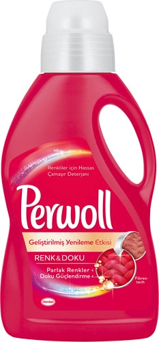 Perwoll Renk & Doku Geliştirilmiş Yenileme Etkisi 3 lt Renkliler için Sıvı Deterjan