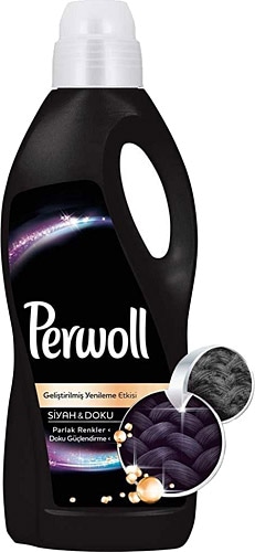 Perwoll Siyah & Doku Geliştirilmiş Yenileme Etkisi 2 lt Sıvı Deterjan