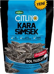Peyman Çitliyo Kara Şimşek Bol Tuzlu 120 gr Ay Çekirdeği