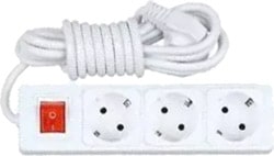Philips SPS1030A-51 3'lü 2 m Anahtarlı Grup Priz