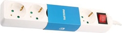 Philips SPS1050A-51 5'li 2 m Anahtarlı Grup Priz