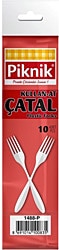 Piknik P-1488 10'lu Paket Plastik Çatal