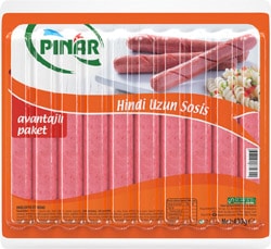 Pınar 430 gr Hindi Uzun Sosis