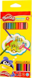 Play-Doh PLAY-KU001 Tam Boy 12'li Kuru Boya Seti