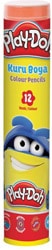 Play-Doh PLAY-KU005 Metal Tüp 12'li Kuru Boya Seti