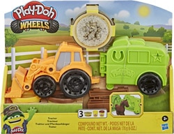 Play-Doh Çalışkan Traktör ve Römork F1012