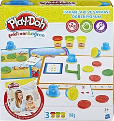 Play-Doh Rakamları ve Saymayı Öğreniyorum Oyun Hamuru