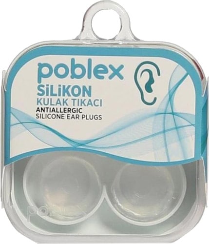 Poblex Silikon 2'li Kulak Tıkacı