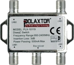Polaxtor PLX-10119 4x1 Diseqc Switch