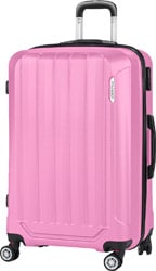 Polo&Sky Spring Pembe Büyük Boy Valiz