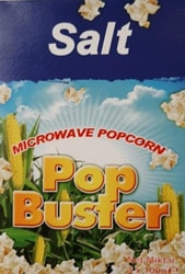 Pop Buster 300 gr Tuzlu Mikrodalga Mısır