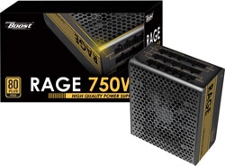 Power Boost Rage BST-ATX750G 750 W Power Supply