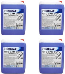 Powermax -35 Derece 5 lt Antifrizli 4 Adet Oto Cam Suyu