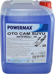 Powermax -35 Derece 5 lt Antifrizli Oto Cam Suyu