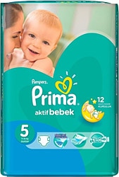 Prima Aktif 5 Numara Junior 23'lü Bebek Bezi