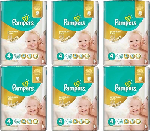 Prima Premium Care 4 Numara Maxi 20 Adet 6 Li Paket Bebek Bezi Fiyatlari Ozellikleri Ve Yorumlari En Ucuzu Akakce